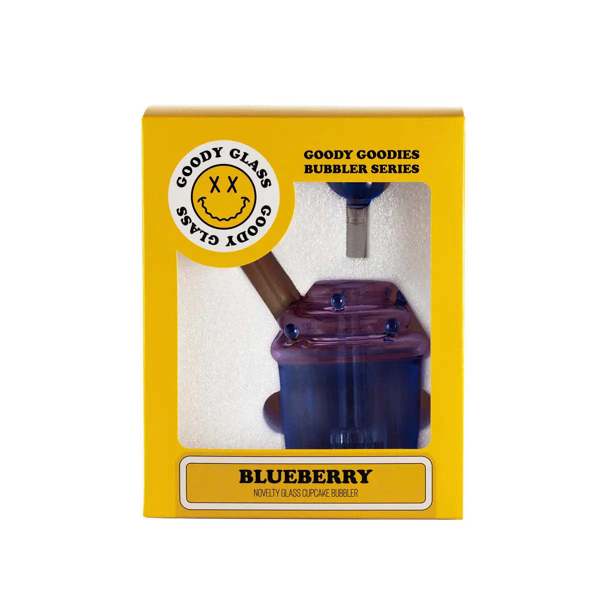Goody Glass - Blueberry Cupcake Bubbler 2