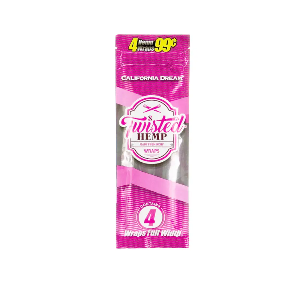 Twisted Hemp - Hemp Wraps 4Pk 1