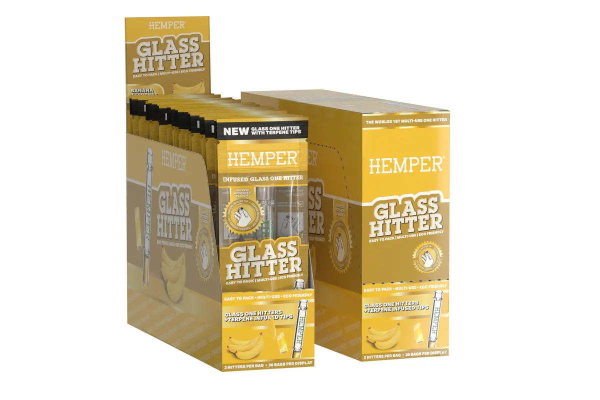 Glass Hitter Banana - Tip Flavored One Hitter 2