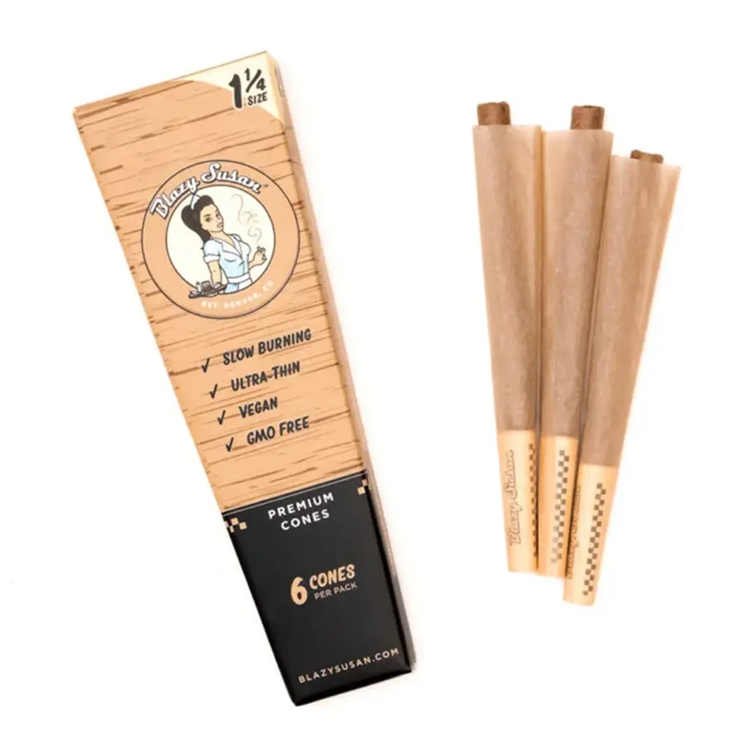 Blazy Susan Unbleached Paper Cones 3