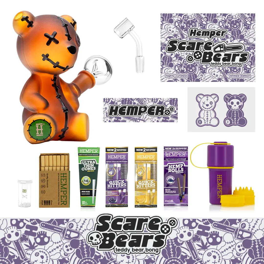 Scare Bears Teddy Bear Bong Box 1