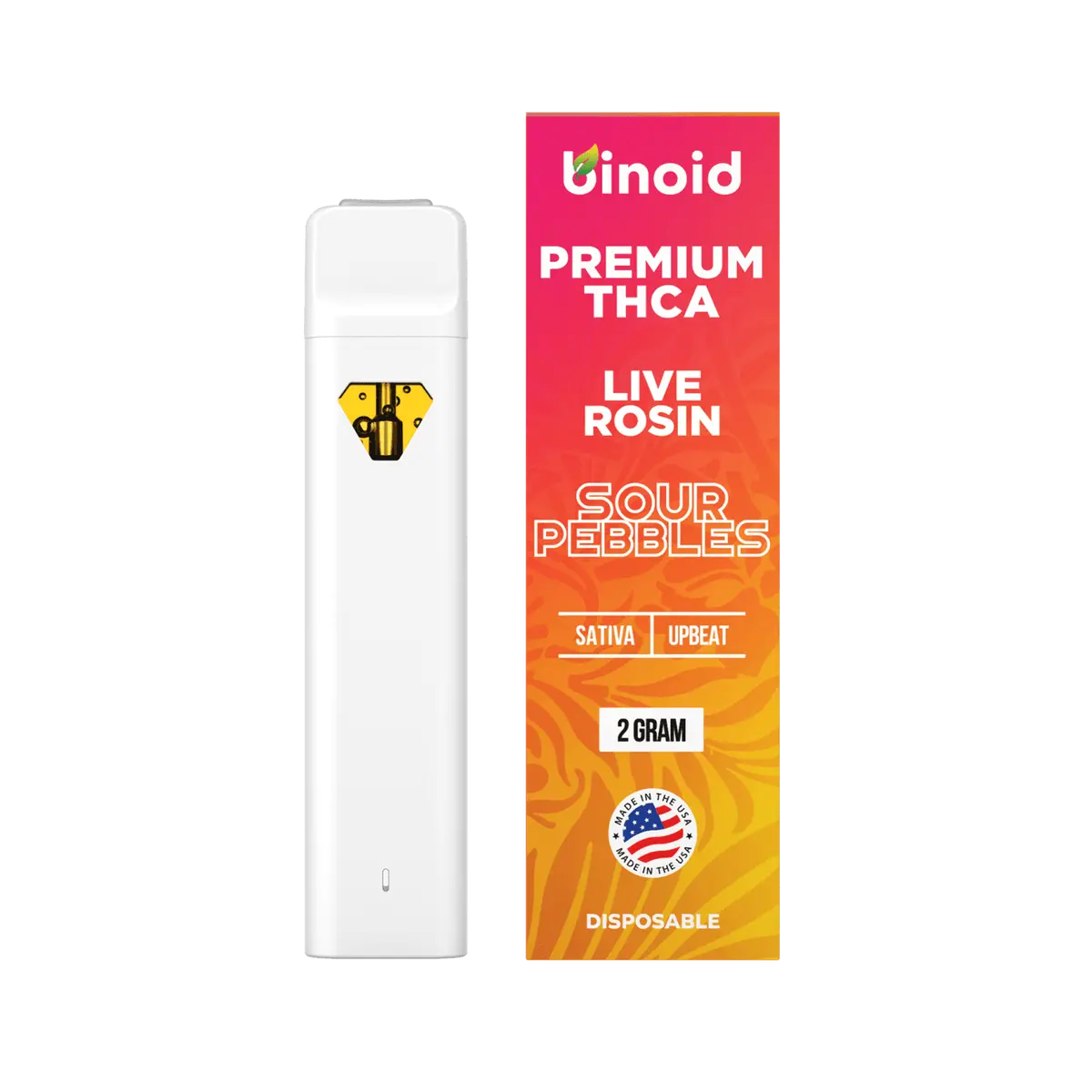 Binoid Thca Sour Pebbles Disposable Vape 1