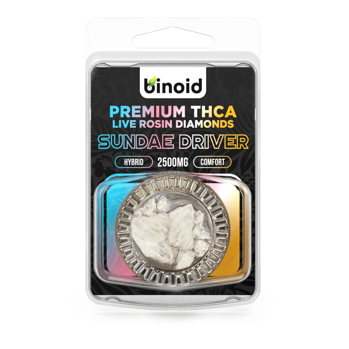 Binoid Thca Sundae Driver Live Rosin Diamonds 1