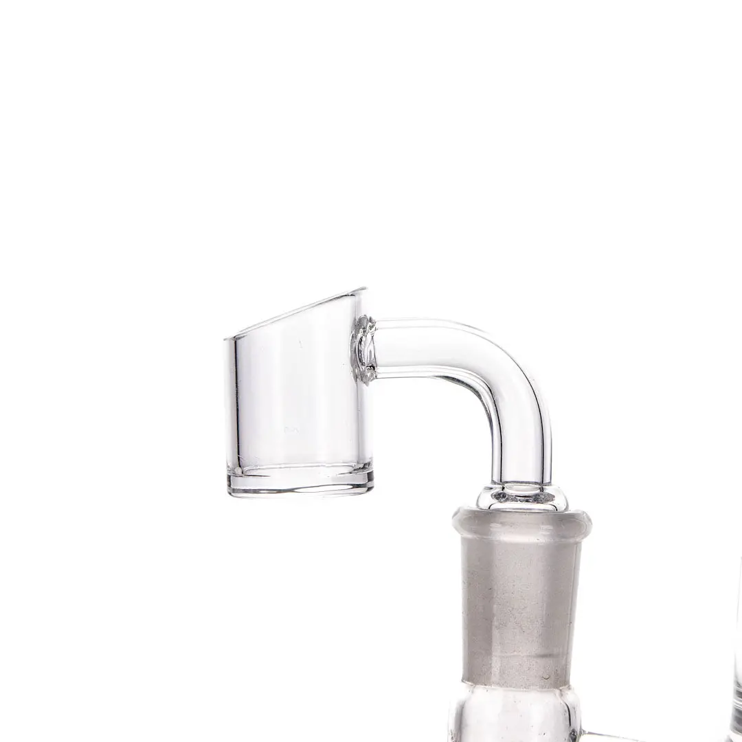 Thick-Base Large Quartz Banger | High Airflow | 14Mm Male Joint |  25Mm Od | 2Mm Thickness 1