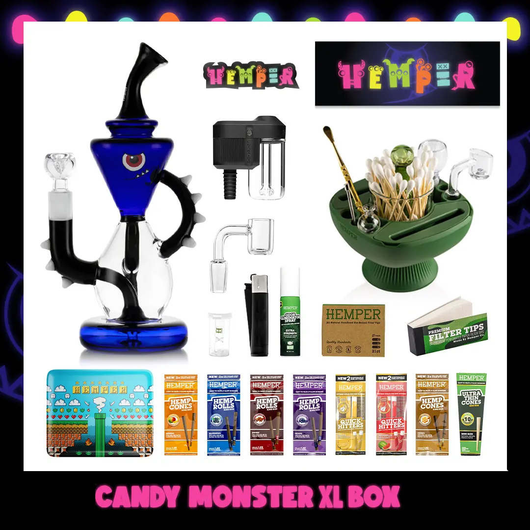 Candy Monster Xl Recycler Bong Box 1