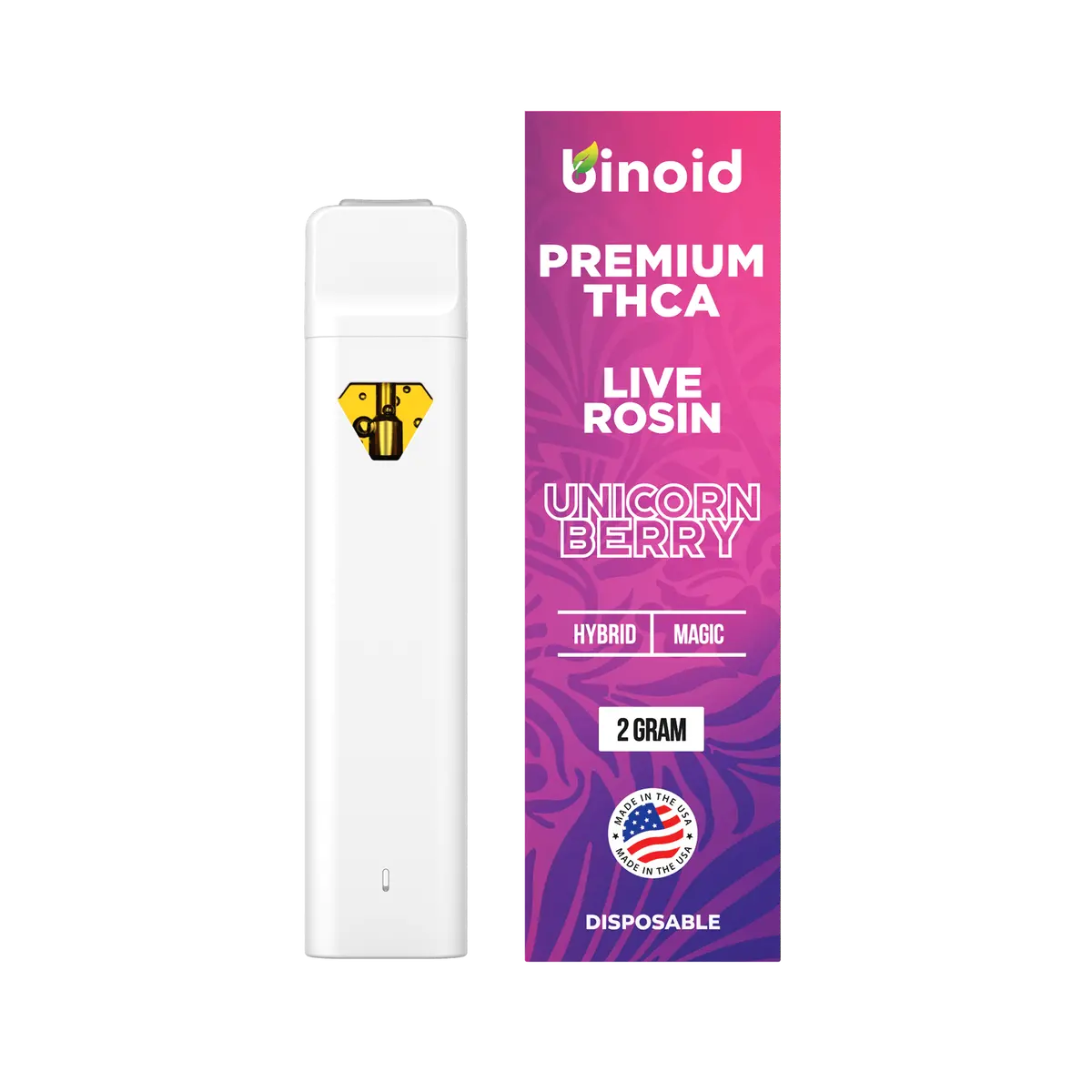 Binoid Thca Unicorn Berry Disposable Vape 1