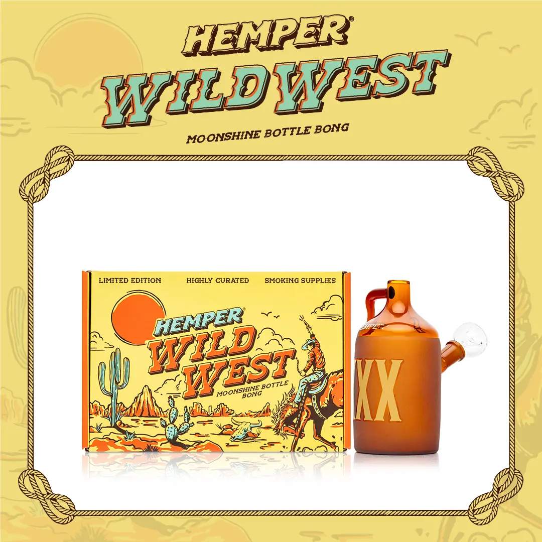 Wild West Moonshine Bottle Bong Box 2