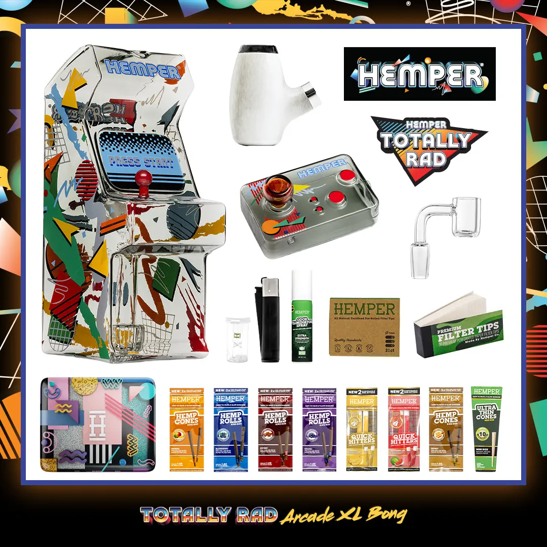 Totally Rad Arcade Xl Bong Box 1