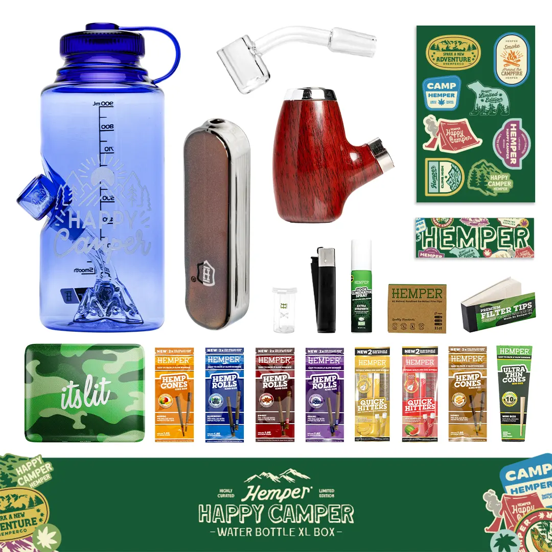 Happy Camper Water Bottle Xl Box 1