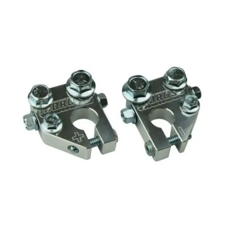 Moroso 1Ga Wire 3/8In Dia Stud Crimp/Solder Battery Cable Terminal Kit (2 Pack) 1