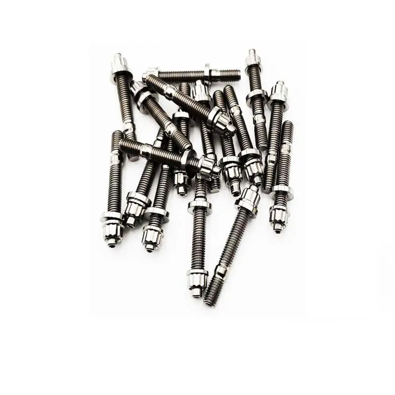 Blox Racing Xtreme Titanium Intake/Exhaust Manifold Studs Raw 65Mm 7-Piece Kit 1