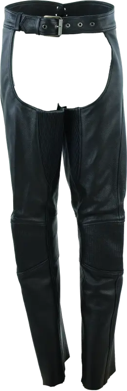 Kuryakyn Leather By River Road Sierra Leather Chaps Black Womens - Xl 1