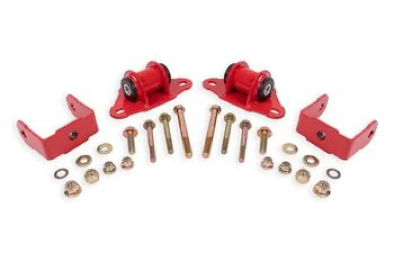 Bmr 14-19 Chevrolet Corvette Transmission/Differential Mount - Red 1