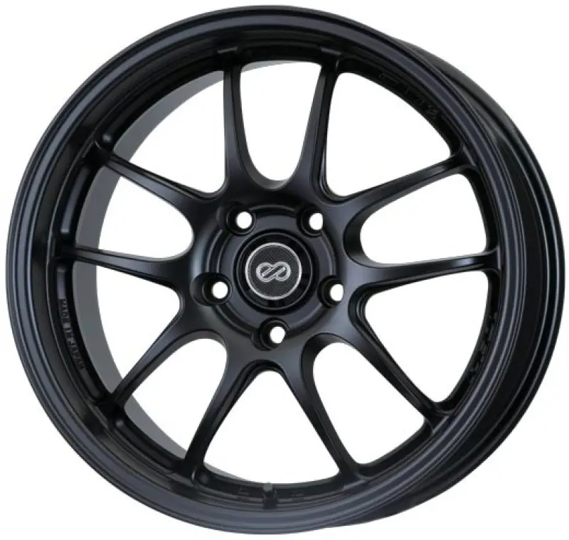 Enkei Pf01 17X9 5X114.3 35Mm Offset 75Mm Bore Diameter Matte Black Wheel 1