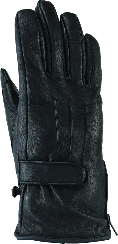 Kuryakyn Leather By River Road Taos Cold Weather Gloves Black Womens - 2Xl 1