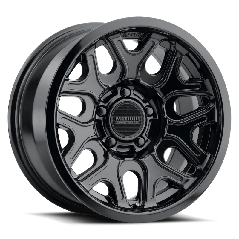 Method Mr322 20X10 -18Mm Offset 8X180 Bp 130.81Mm Cb Gloss Black Wheel 1