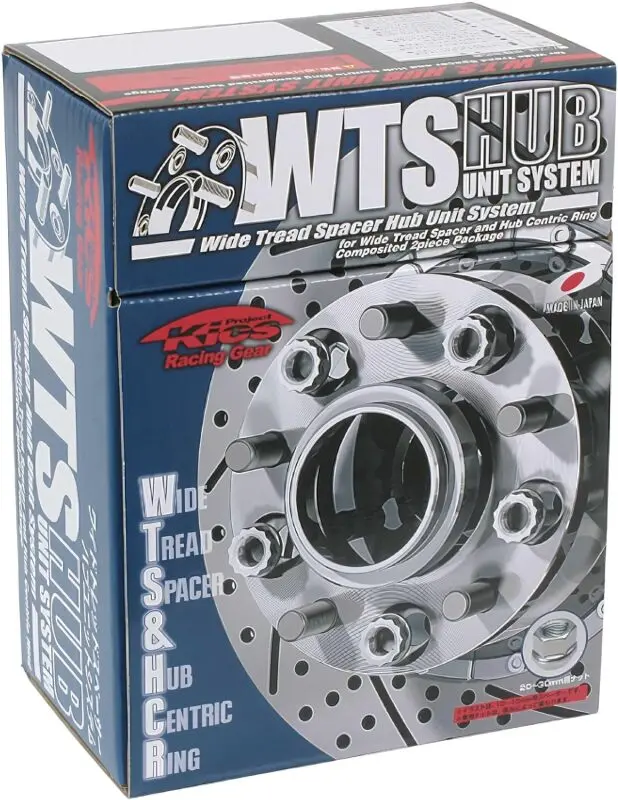 Project Kics 27Mm Thick 14X1.50 Hub 60Mm 5-120 Wide Tread Spacer For Lexus Ls/Lc 1