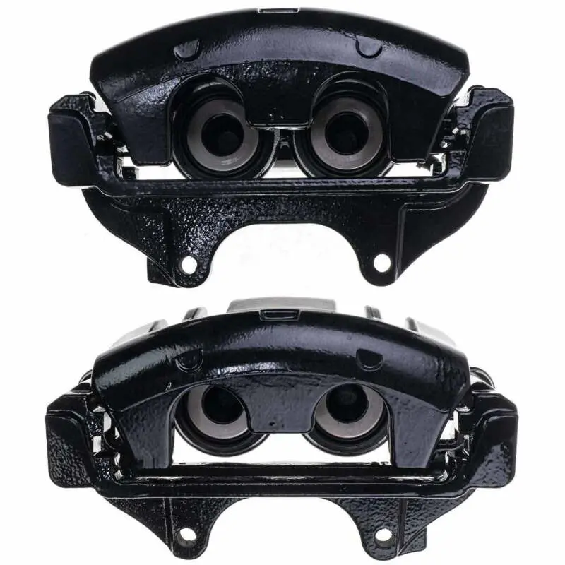 Power Stop 2014 Chrysler 200 Front Black Caliper - Pair W/Bracket 1