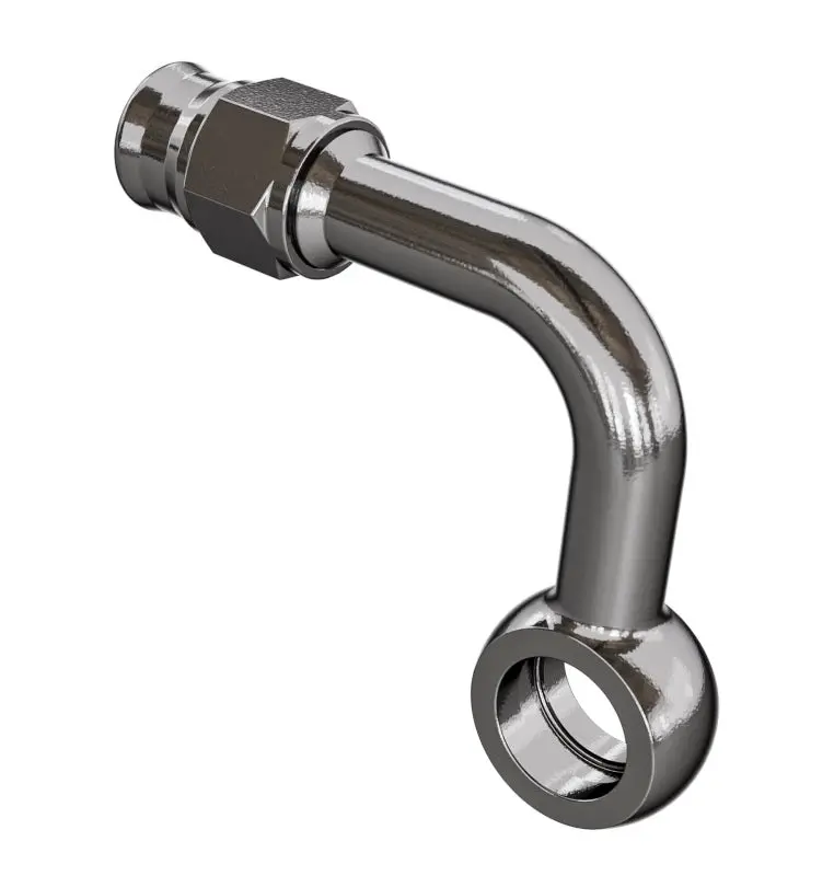 Goodridge 90 Deg Side Banjo For 3/8 Or M10 Bolt 1