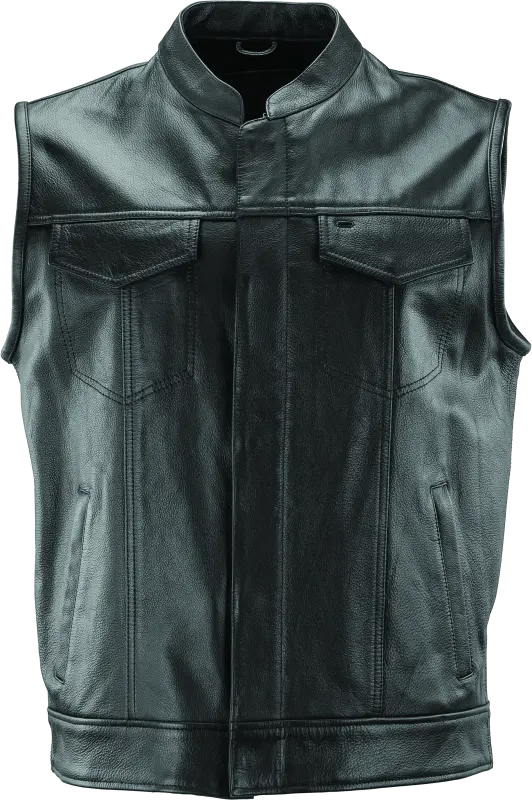 Kuryakyn Leather By River Road Vandal Club Vest Black - 2Xl 1