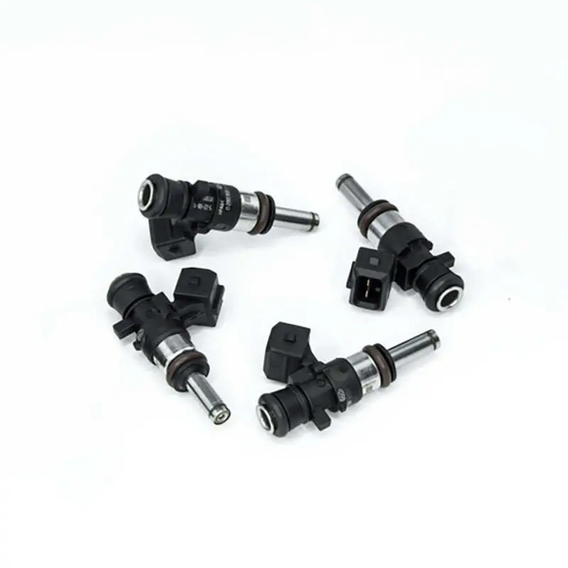 Deatschwerks Bosch Ev14 Universal 40Mm Compact Matched Set Of 4 Injectors 750Cc (Extended Nozzle) 1