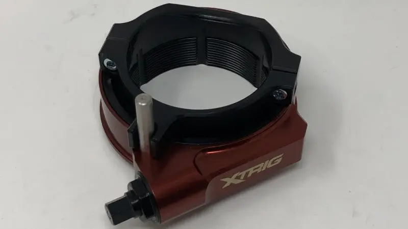 Xtrig 18-21 Honda Crf 250 R/17-18 Crf 450 R Shock Pre-Load Adjuster - Red 1