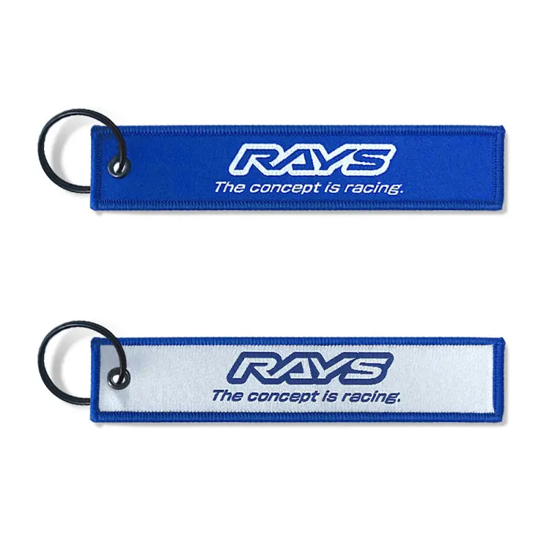 Rays Official Key Tag 24S 142Mm X 29Mm Key Ring 30Mm 1