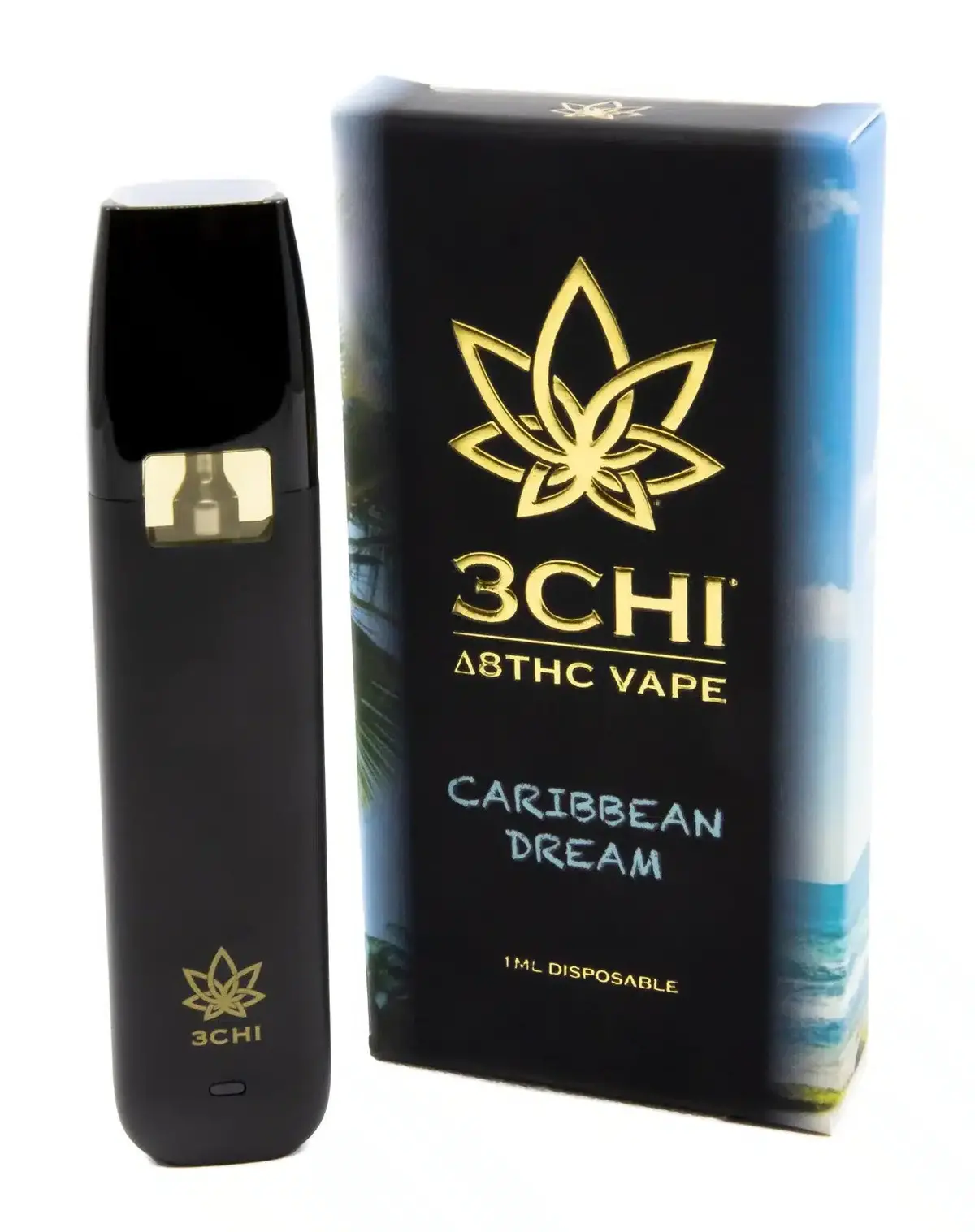 3Chi Delta 8 Caribbean Dream Disposable Vape 1