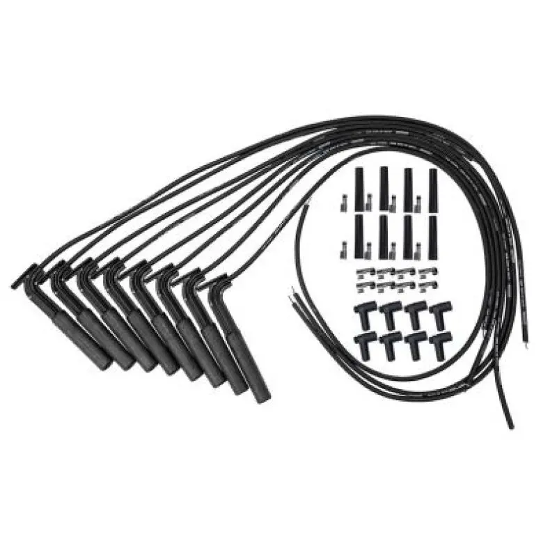 Moroso Universal Hemi Remote Coils Black Ultra 40 Wire Set 1