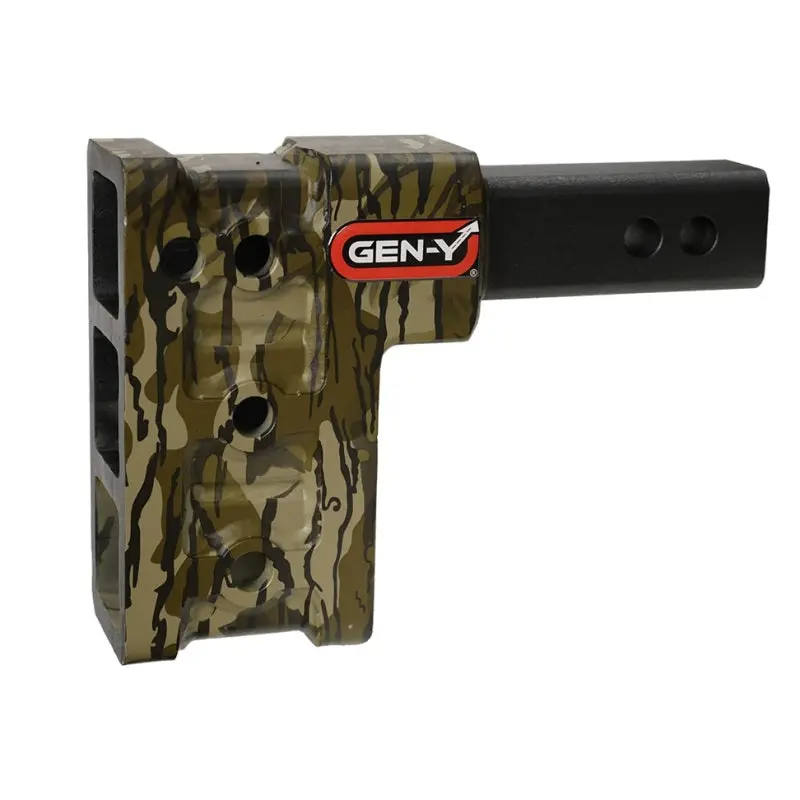 Gen-Y Mega Duty 2In Shank 5In Drop 2K Tw 16K (Hitch Only) - Mossy Oak 1