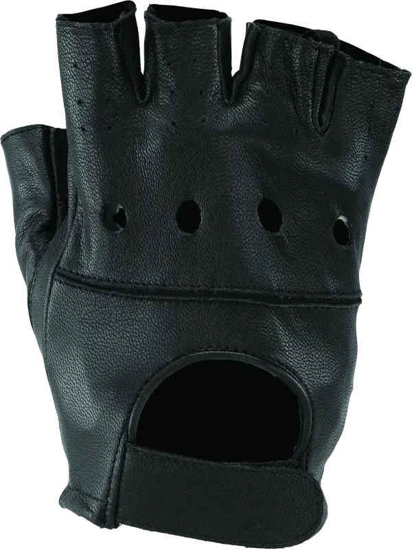 Kuryakyn Leather By River Road Diamond Shorty Gloves Black Womens - Xl 1