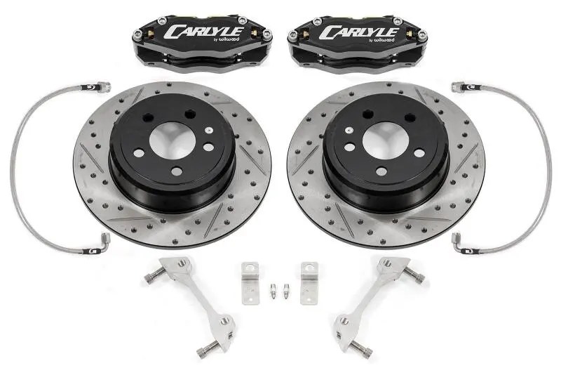 Bmr 08-23 Dodge Challenger Brake Kit For 15In Conversion Black Calipers Non-Demon/Redeye 1