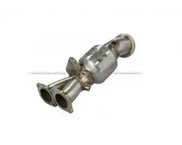 Afe Elite Twisted Steel Downpipe With Cat Bmw 335I E9x 135I E82/88 11-13 1