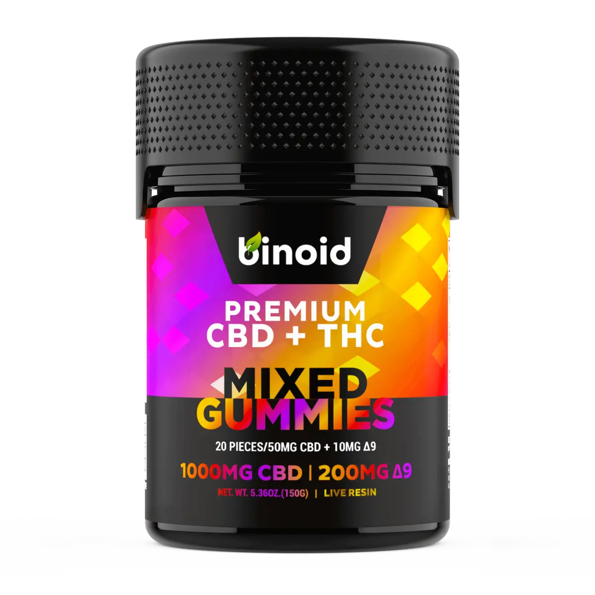 Binoid Delta 9 Mixed Flavors Gummies 1
