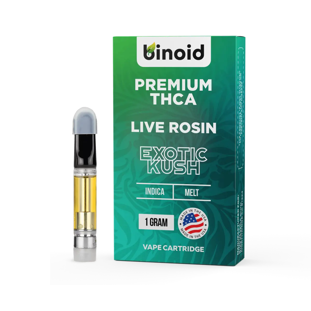 Binoid Thca Exotic Kush Vape Cart 1