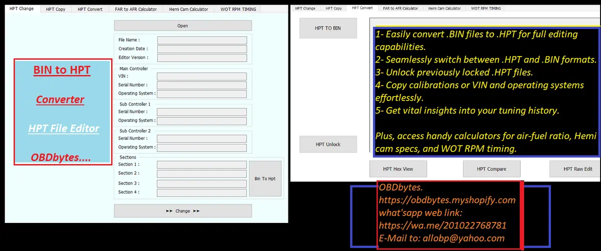 - (Bin To Hpt Converter + Hpt File Editor) 2