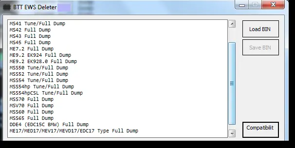 Btt Ews Deleter + Other Bmw Immo Off + Ecu Dde + Dme Ews + Cas Editor Tools 2