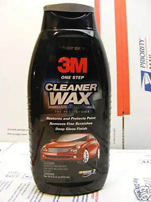 3M One Step Synthetic Cleaner Wax 39006 16Oz 1