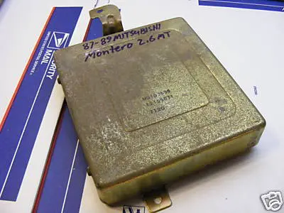 87-89 Mitsubishi Montero Ecu Computer Md107598 E2t55071 1