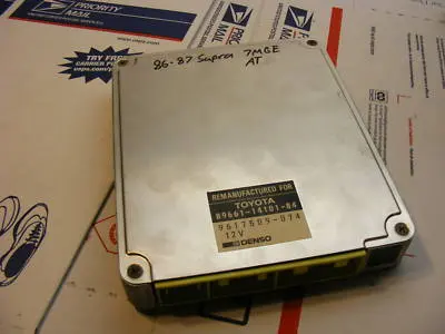 86-87 Toyota Supra  3.0 Computer Engine Ecu 89661 14101 1