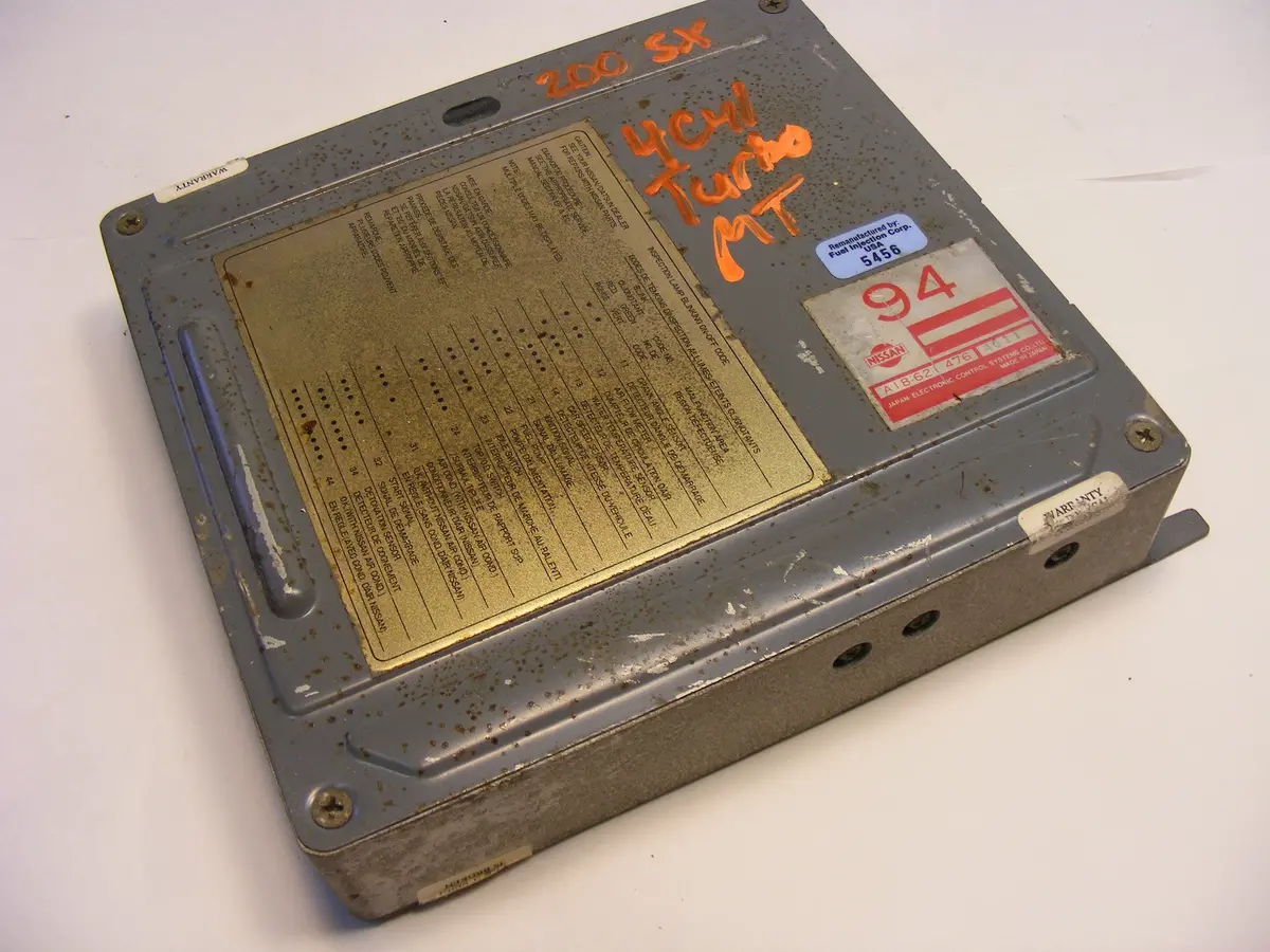 84-85 Nissan 200Sx Turbo Mt Engine Computer Ecm Ecu A18 621 476 1