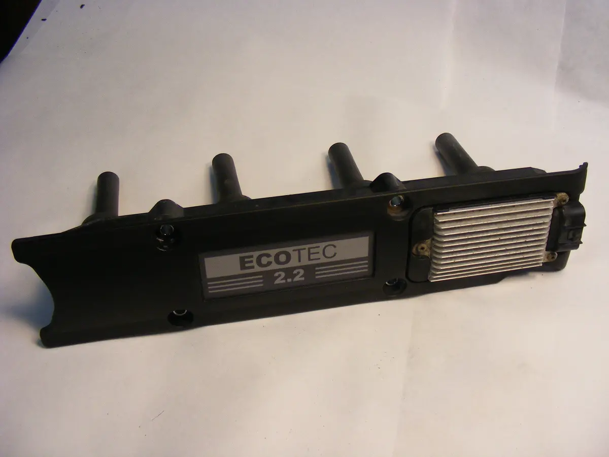 12569276 Chevy Cobalt Saturn Ion Pontiac Ignition Coil Rail Ecotec 2.2 A19 Direct Ignition Cassette Coil Pack Original Equipment 1