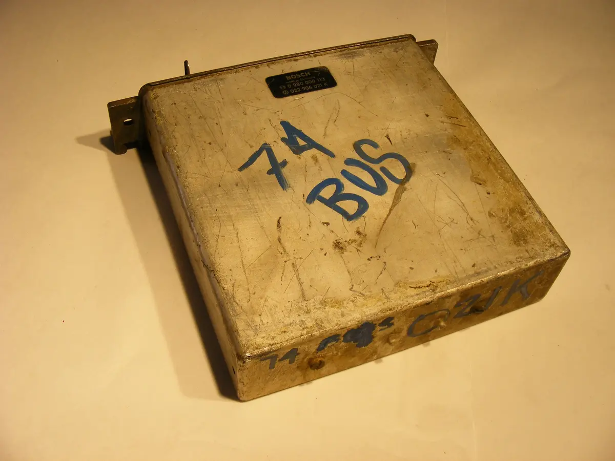 1974 Vw Volkswagen Bus Computer Ecu Ecm 022 906 021 K / 0 280 000 113 Bosch 1