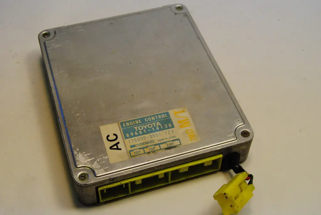 87-88 Toyota Supra Mt Turbo Computer Engine Ecu Ecm 89661 14130 / 175000 0551 1