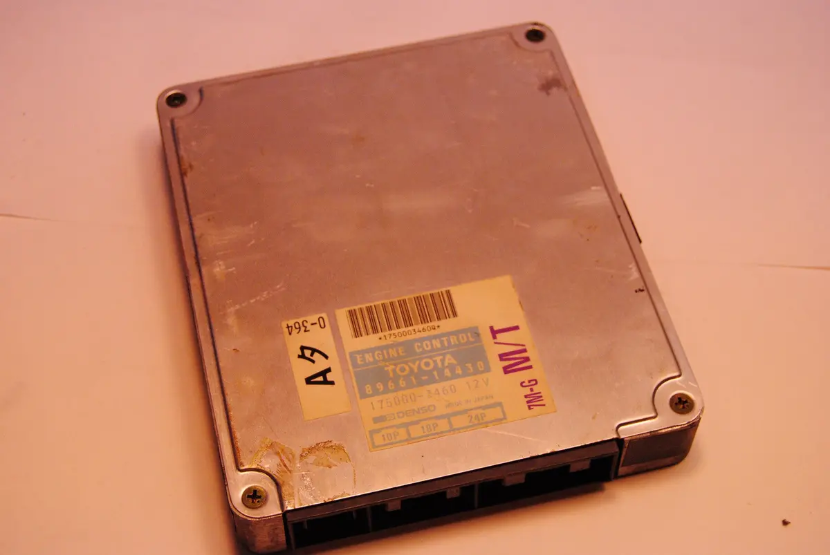 90-91 7M-G Toyota Supra Mt Computer Engine Ecu Ecm 89661 14430 1