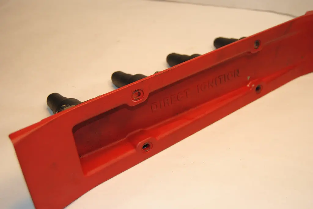 Saab 900 9000 9-3 Turbo Red Direct Ignition Cassette Coil Pack 55561132 Tk3.2C 1