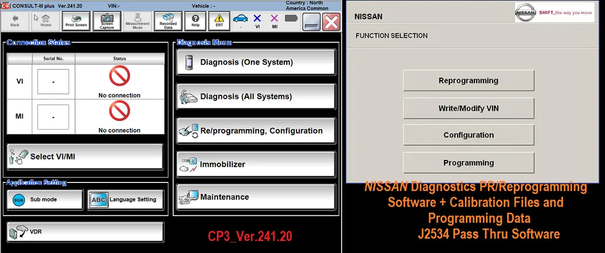 Nissan Diag + Prog + Reprog Software Package 1