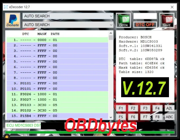 Xdecoder V12.7 For Dtc Off (Full Activated) 1