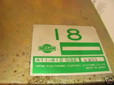 1987 Nissan 200Sx Engine Computer Ecu A11 A12 G32 18 1